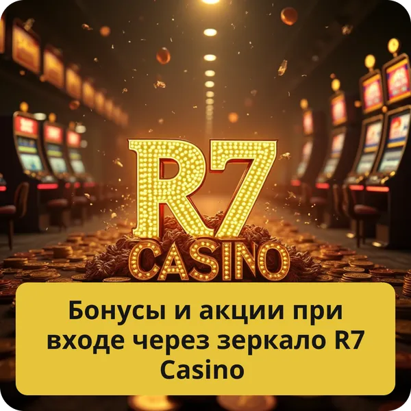 Бонусы и акции при входе через зеркало R7 Casino – актуальные предложения Бонусы и акции при входе через зеркало R7 Casino